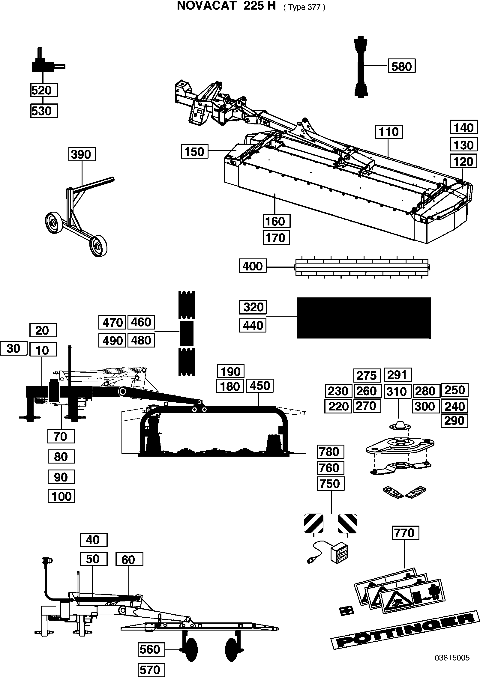 Pöttinger NOVACAT 225 H