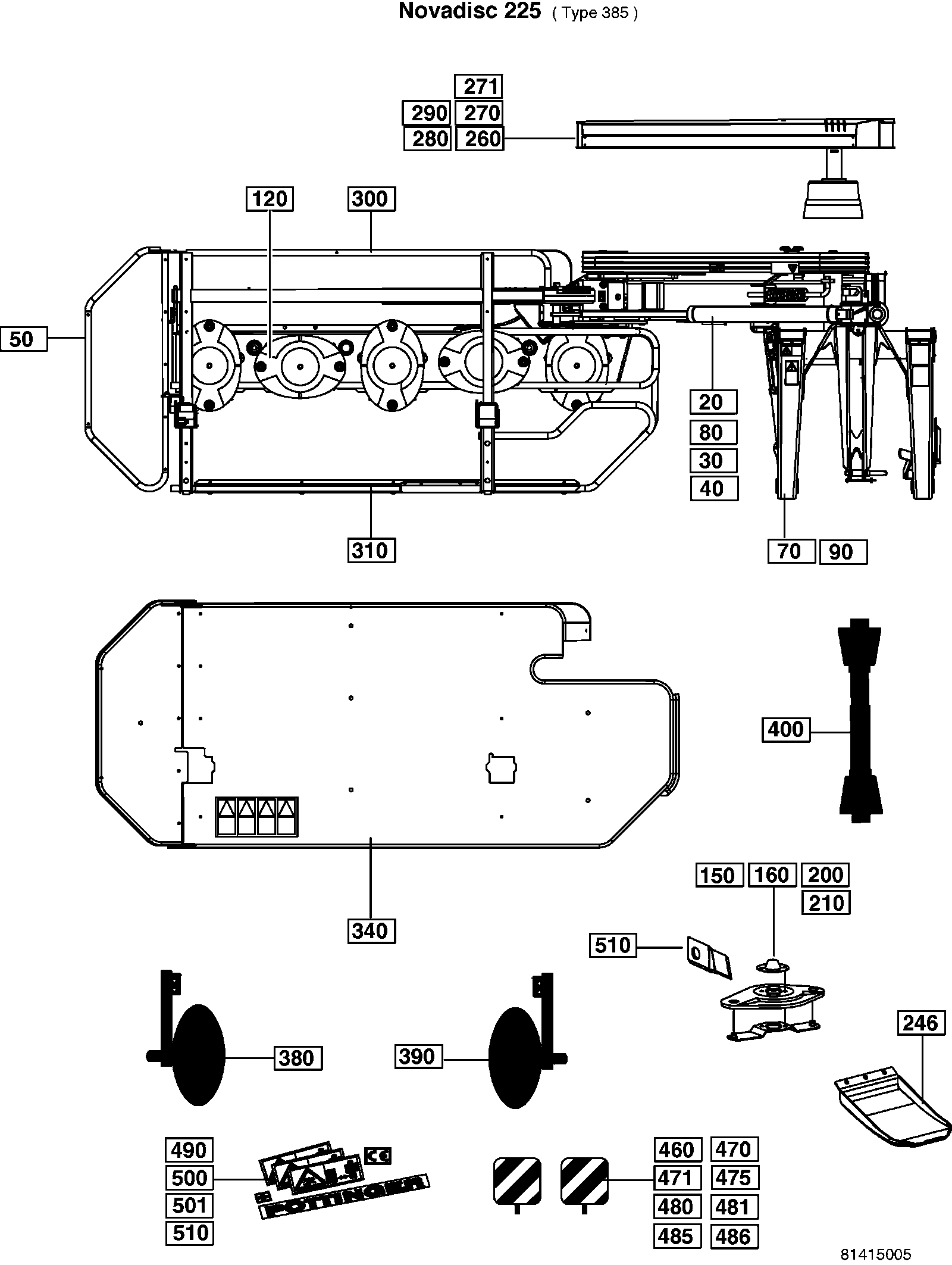 Pöttinger NOVADISC 225