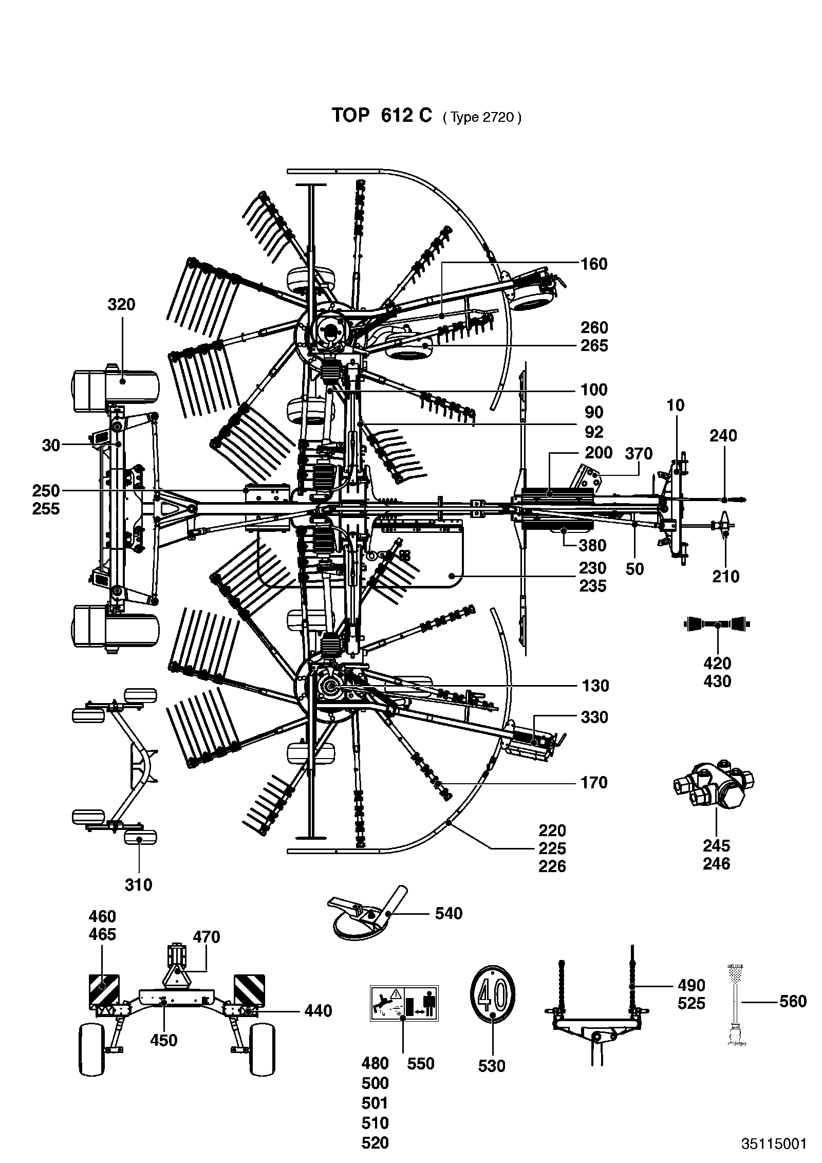 Pöttinger TOP 612 C
