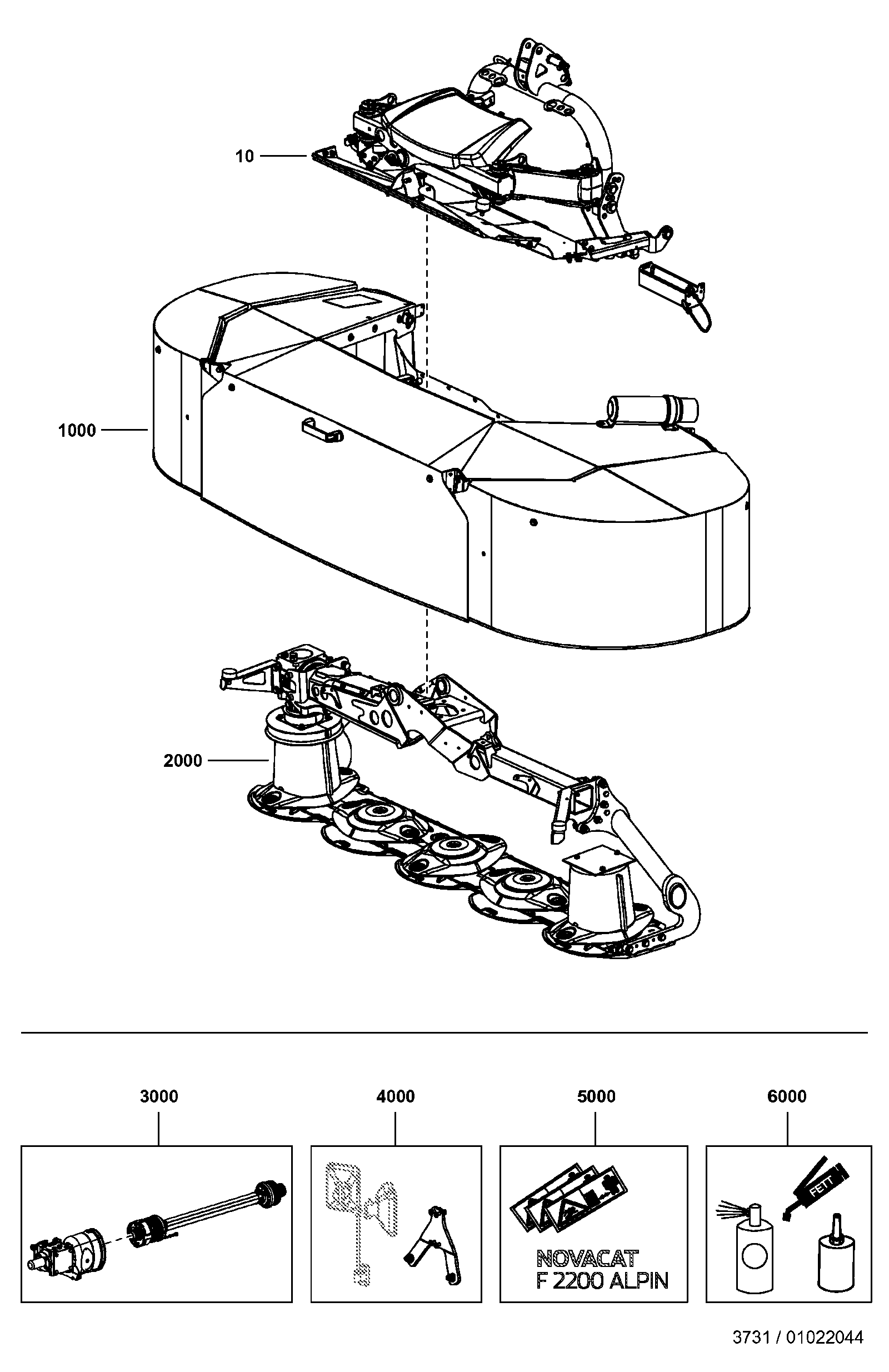 Pöttinger NOVACAT F 2200 ALPIN