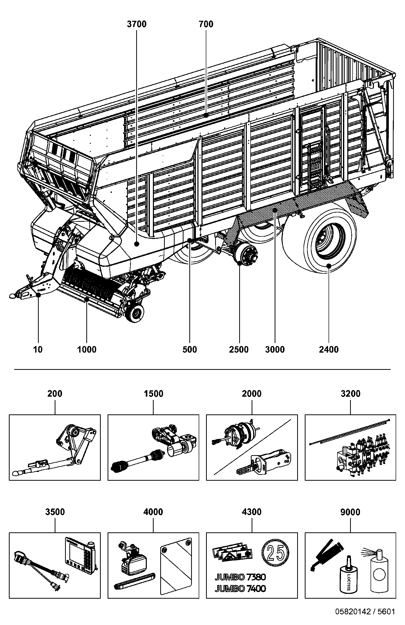 Pöttinger JUMBO 7400/7380 DB/8400/8380 DB