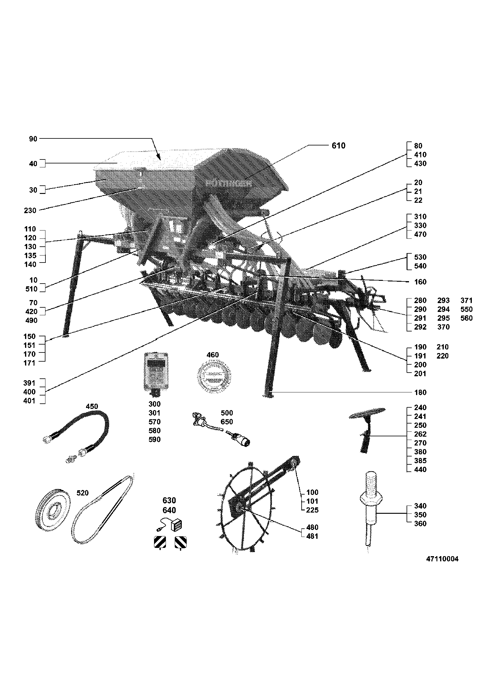Pöttinger AEROSEM 4500