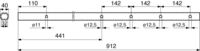 Zinkenträger 40x912 mm