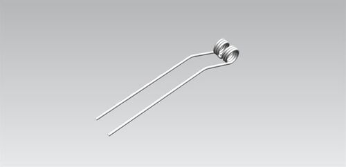 Federzinke 9,5mm L=532mm Loch mitte 532mm 