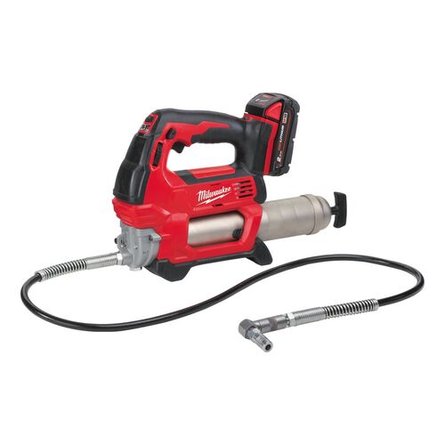 Milwaukee M18GG-201C Akku-Fettpresse 