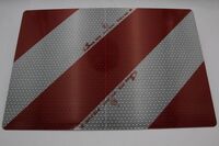 Warntafel re. 423x282 mm