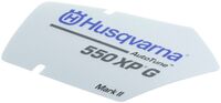 LABEL STARTER HOUSING 550 XP G