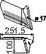 Flügelschar re. 350 DURASTAR