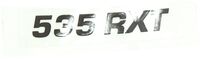 LABEL CYLINDER COVER 535 RXT