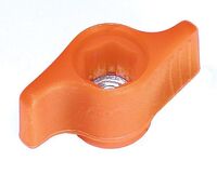 WING NUT WING NUT M5, RED