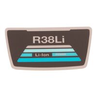 LABEL MODEL NAME R38LI