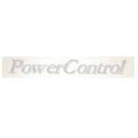 AUFKLEBER POWER CONTROL