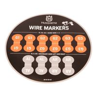 STICKER CABLE MARKERS KIT 3 GU