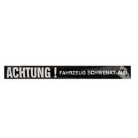 AUFKLEBER(ACHTUNG FAHRZEUG SCHWENKT AUS)