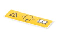 STICKER WARNING PRESSURIZED AC