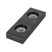 GLEITPLATTE SCHWARZ 15MM
