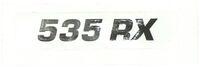 LABEL CYLINDER COVER 535 RX