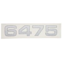 AUFKLEBER 6475