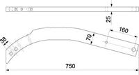 Stiel 70X25MM