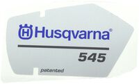 LABEL STARTER HUSQVARNA 545