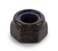 LOCK NUT M16 NYLOC BLACK CHRO