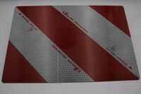 Warntafel li. 423x282 mm