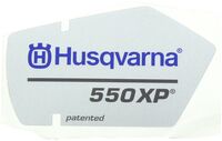 LABEL STARTER HUSQVARNA 550 XP