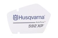 LABEL STARTER HOUSING 592 XP -